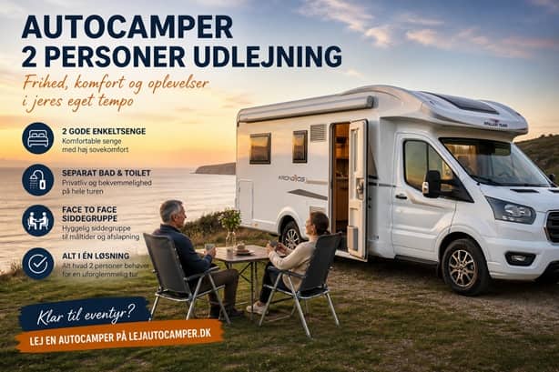 Lej autocamper til 2 personer